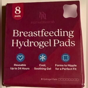 Breastfeeding Hydrogel Pads - Red
